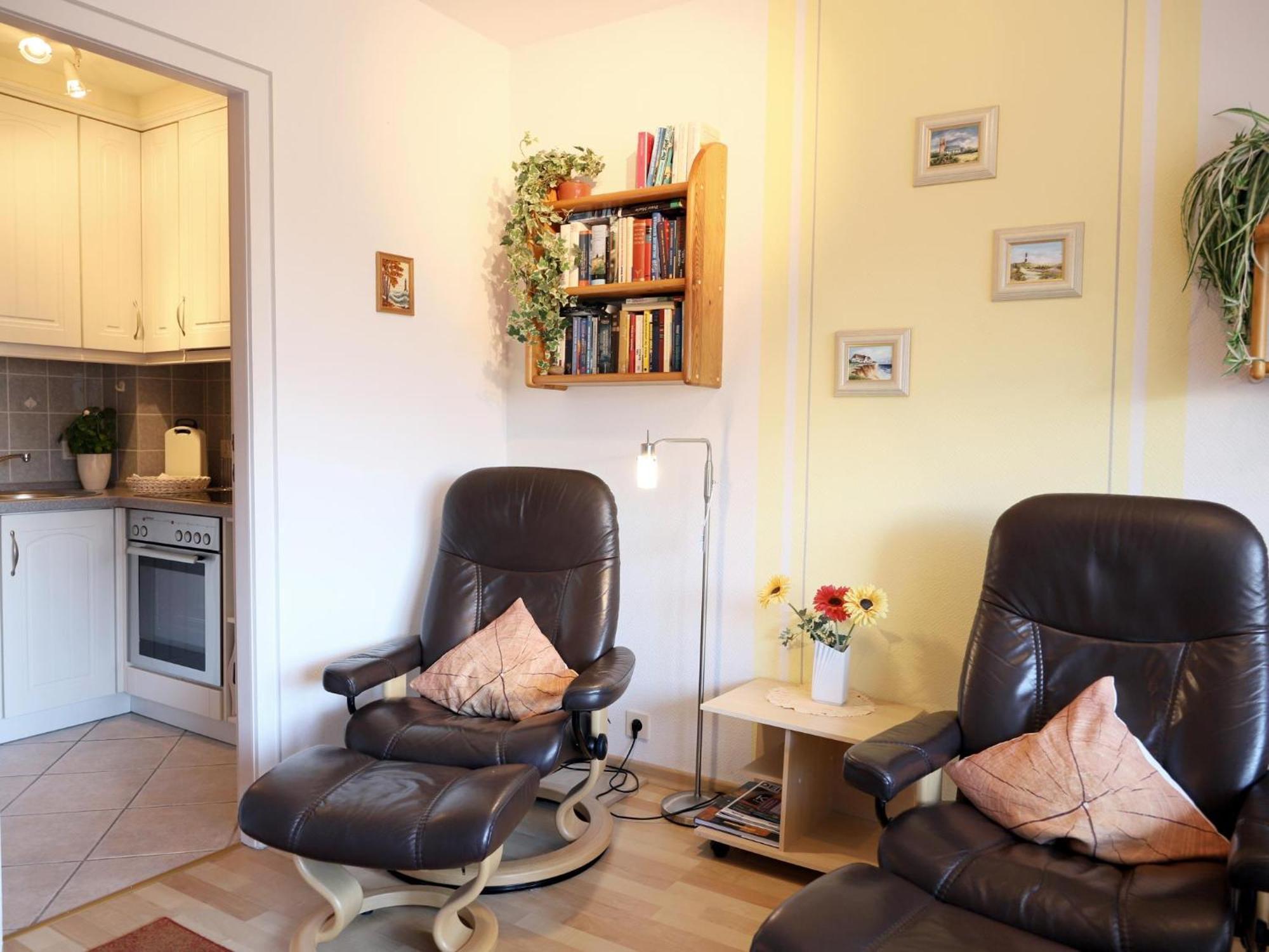 2-Zimmer-Appartement Westerland Dış mekan fotoğraf